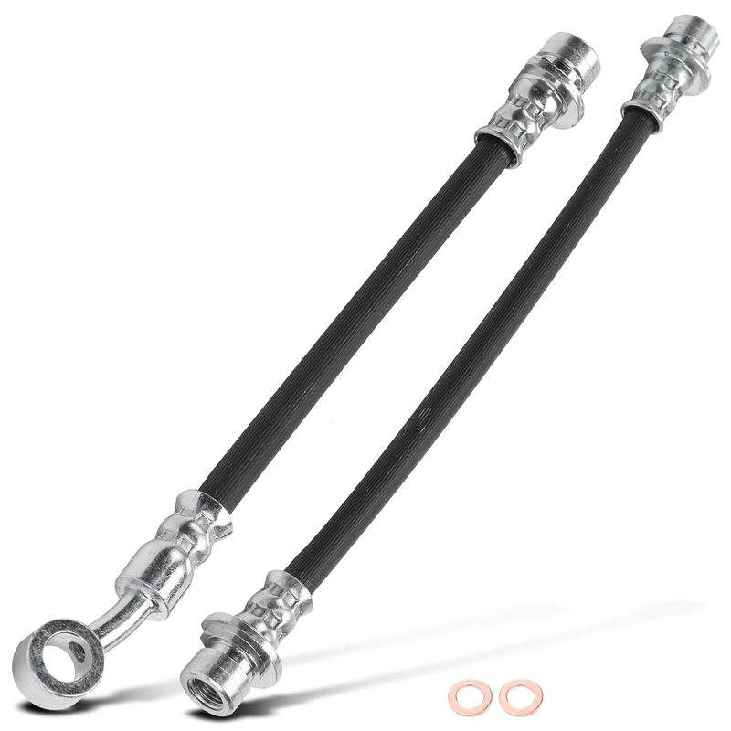 2x Rear Inner & Outer Brake Hydraulic Hose for Honda Odyssey 2005-2006 V6 3.5L
