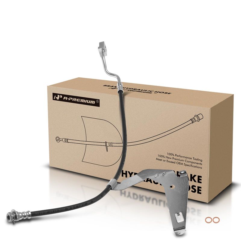 Front Driver Brake Hydraulic Hose for Ford F-450 F-550 Super Duty 2008-2010