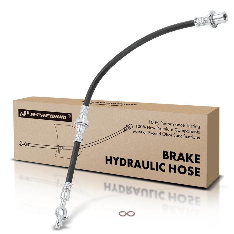 Front Driver or Passenger Brake Hydraulic Hose for Toyota MR2 1991-1995 2.0L 2.2L