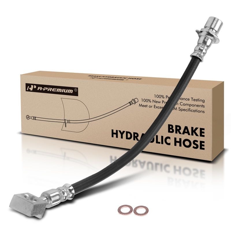 Rear Left Outer Brake Hydraulic Hose for Cadillac Escalade GMC Yukon Chevy 15-18