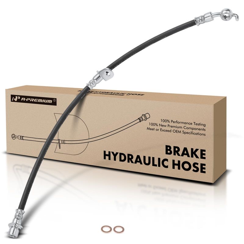 Front Passenger Brake Hydraulic Hose for Toyota Sienna 1998-2003 V6 3.0L