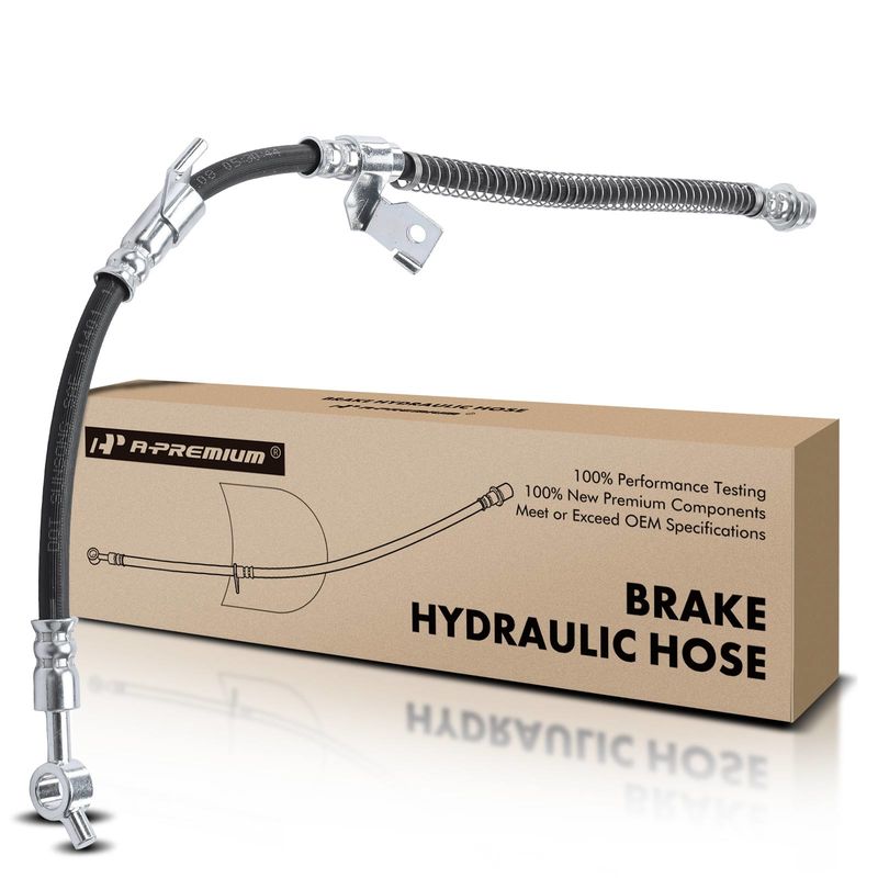 Front Driver Brake Hydraulic Hose for Kia Optima 2006-2010 L4 2.4L V6 2.7L Sedan