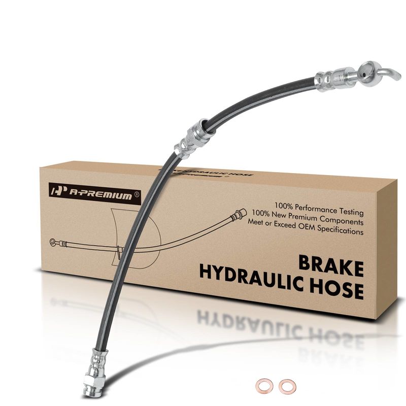 Front Driver or Passenger Brake Hydraulic Hose for Ford Escort 1994-1997 Mercury