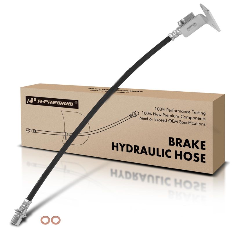 Rear Inner Brake Hydraulic Hose for Chevy Silverado GMC Sierra 3500 HD 2011-2014