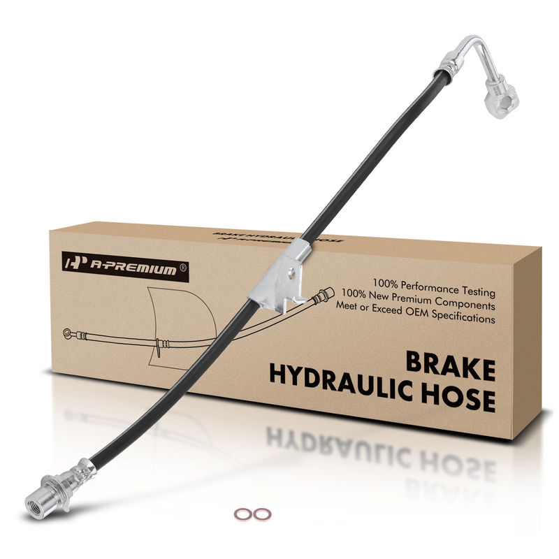 Front Driver Brake Hydraulic Hose for Chevy Blazer 1995-1997 S10 GMC Jimmy Sonoma
