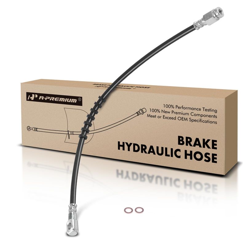 Front Driver Brake Hydraulic Hose for Dodge Ram 1500 2500 3500 RWD 2-Wheel ABS