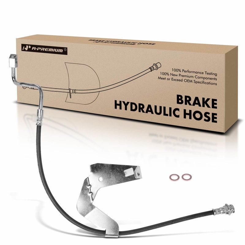 Front Passenger Brake Hydraulic Hose for Ford F-250 Super Duty F-350 Super Duty