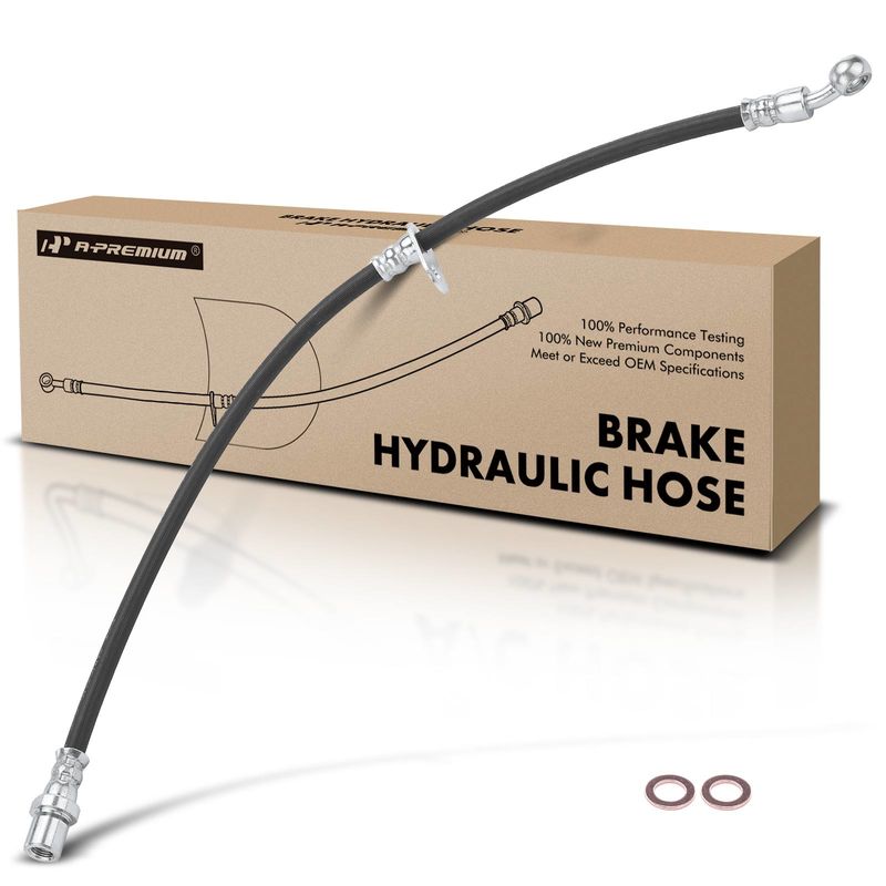Front Driver Brake Hydraulic Hose for Subaru Impreza 2012-2014 WRX WRX STI