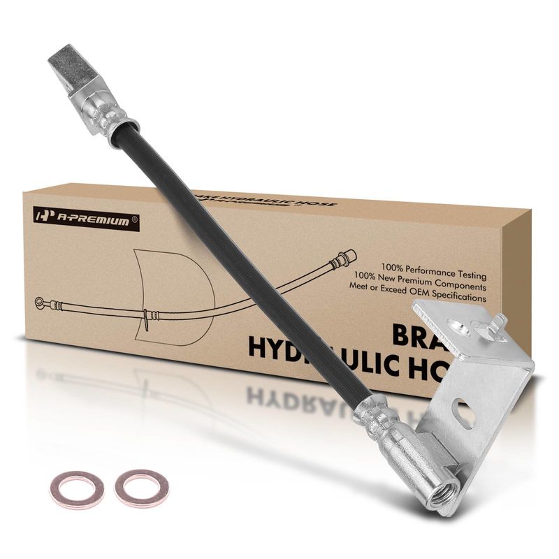 Rear Left Brake Hydraulic Hose for Ford F-350 Super Duty 2017-2019 Cab & Chassis