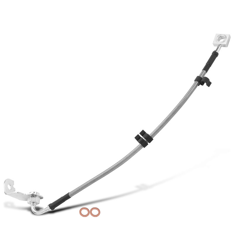 Front Driver Brake Hydraulic Hose for Jaguar S-Type 2003-2005 3.0L 4.2L