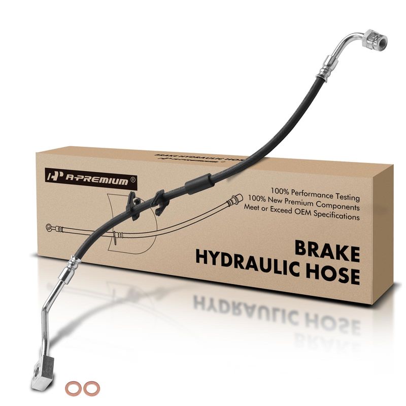 Front Driver Brake Hydraulic Hose for Ford E-150 E-250 E-350 Super Duty