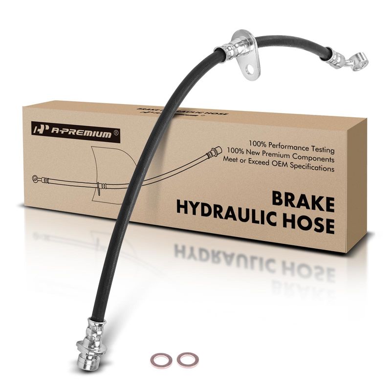 Front Driver Brake Hydraulic Hose for Honda Odyssey 2011-2017 V6 3.5L
