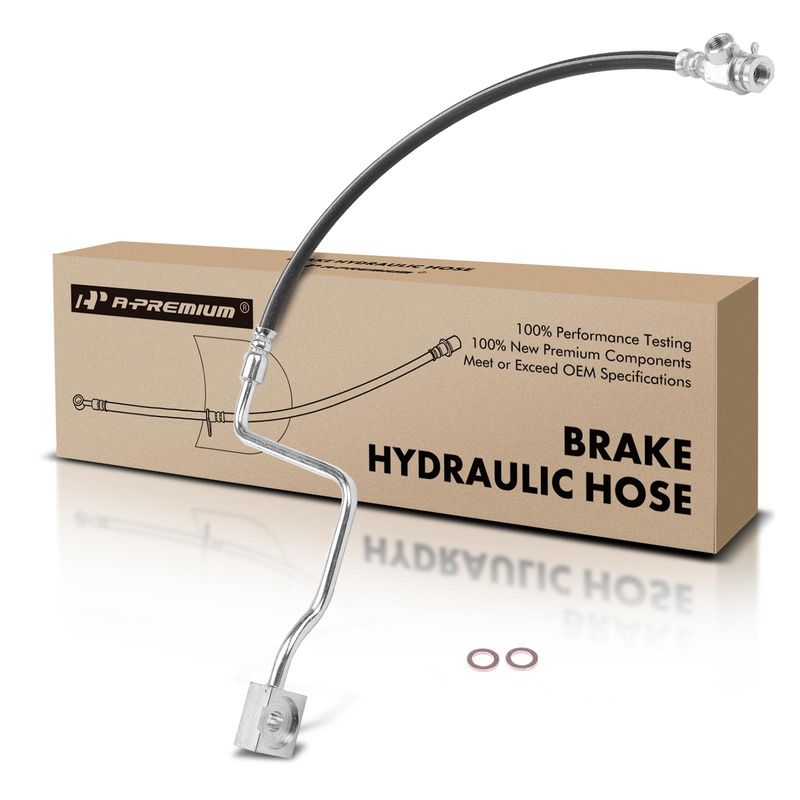 Front Driver Brake Hydraulic Hose for Ford F Super Duty 1995-1997 F59