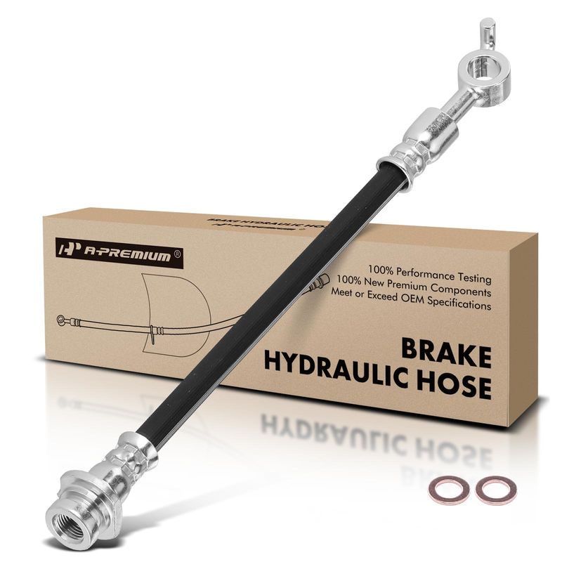 Rear Left Outer Brake Hydraulic Hose for Nissan Sentra 2013-2021 1.6L 1.8L 2.0L