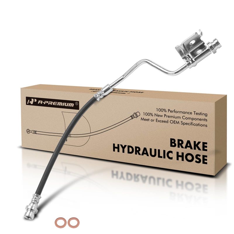 Rear Passenger Brake Hydraulic Hose for Hyundai Accent 2012-2017 L4 1.6L