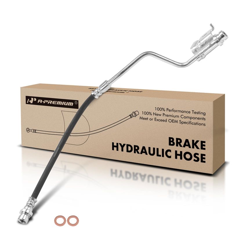 Rear Driver Brake Hydraulic Hose for Hyundai Accent 2012-2017 L4 1.6L