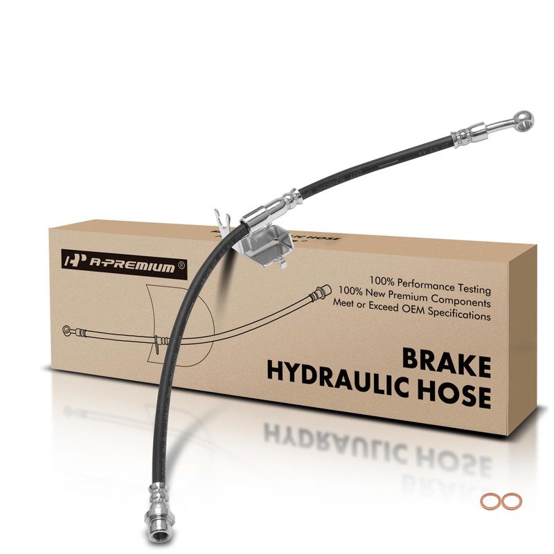 Rear Passenger Brake Hydraulic Hose for Hyundai Accent Kia Rio Rio5 06-07 1.6L