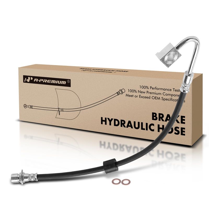 Front Passenger Brake Hydraulic Hose for Dodge Charger 2014-2021 V6 3.6L V8 5.7L