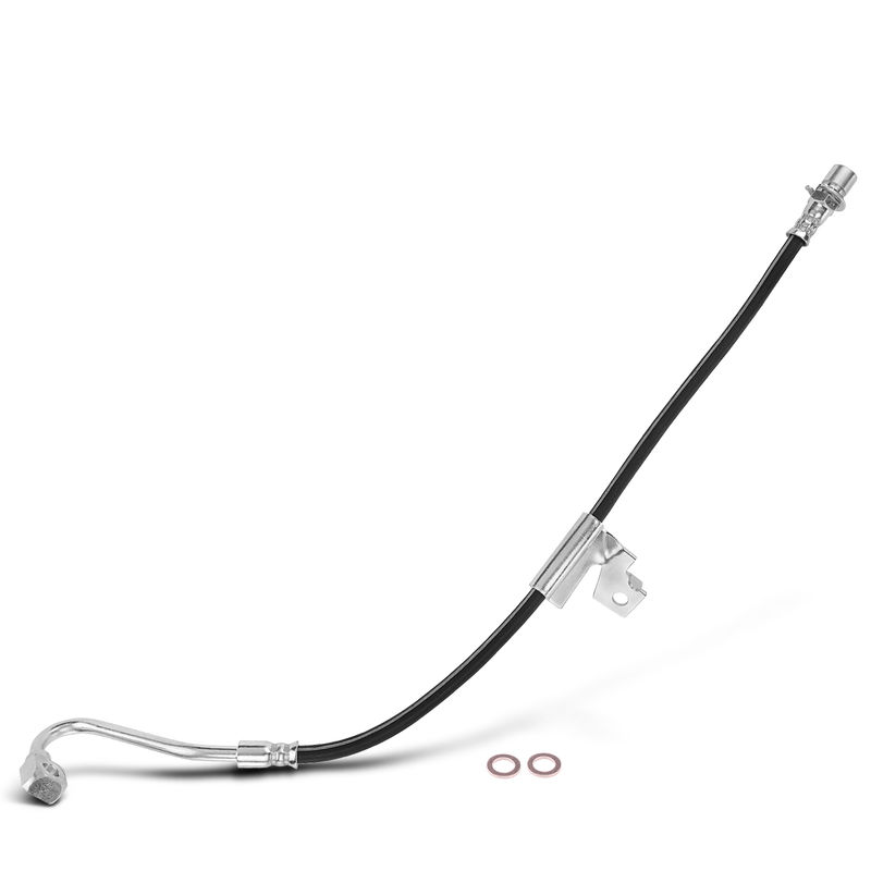 Front Driver Brake Hydraulic Hose for Chevy Blazer 1998-2000 S10 GMC Jimmy Isuzu