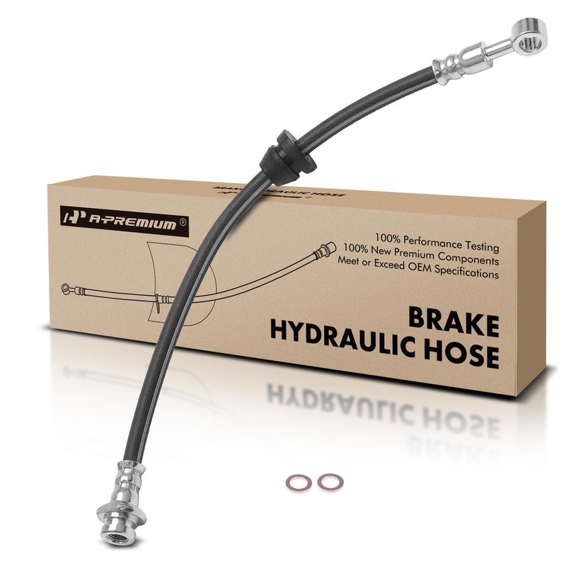 Front Driver or Passenger Brake Hydraulic Hose for Chevy Spark 2013-2015 Spark EV