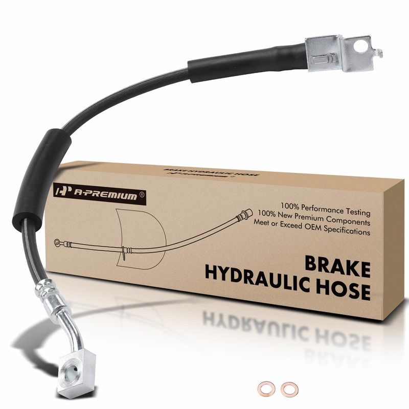 Front Driver Brake Hydraulic Hose for Jeep Grand Cherokee 1993-1998 TJ Wrangler