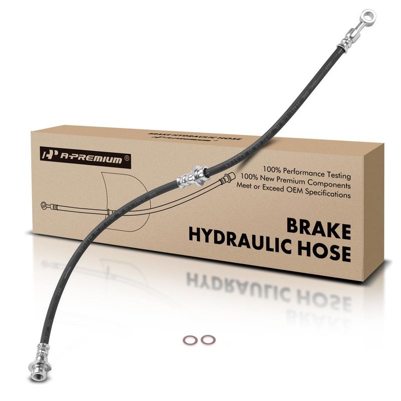 Rear Passenger Brake Hydraulic Hose for Nissan Maxima 2002-2003 V6 3.5L