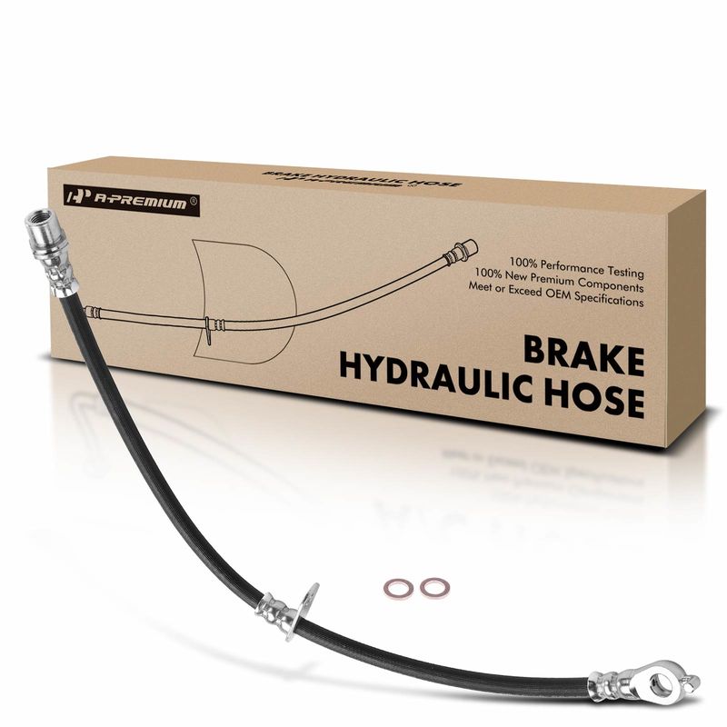 Front Driver Brake Hydraulic Hose for Lexus RX330 2004-2006 RX350 RX400h Toyota
