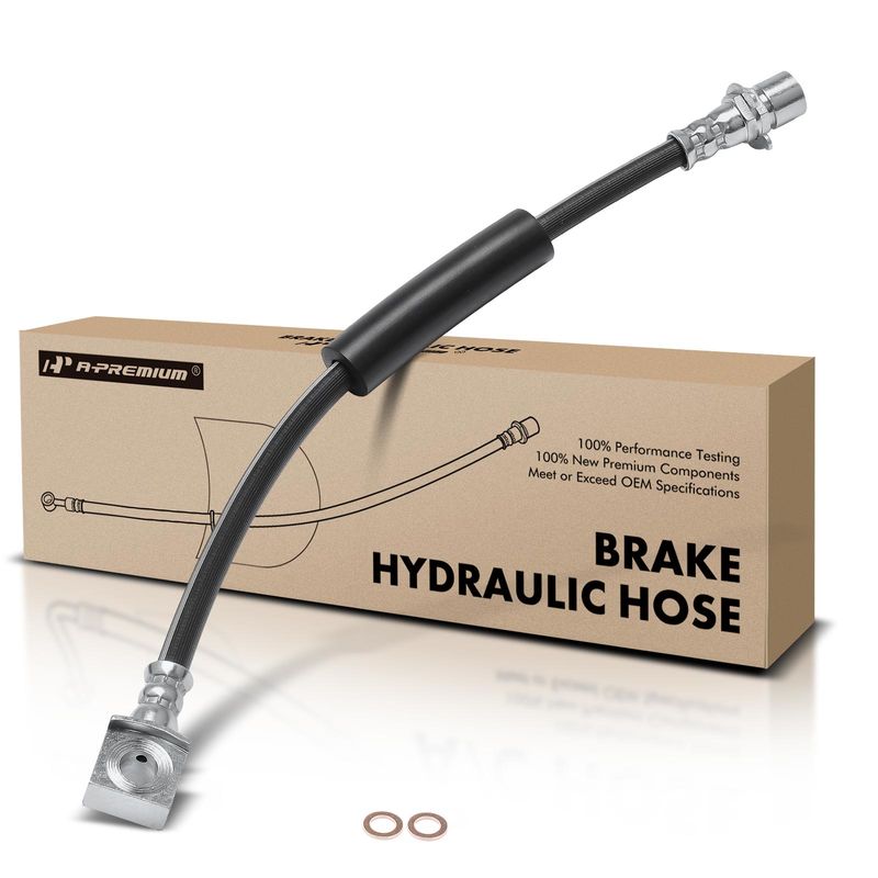 Rear Right Outer Brake Hydraulic Hose for Chevrolet Silverado 3500 HD 11-12 GMC