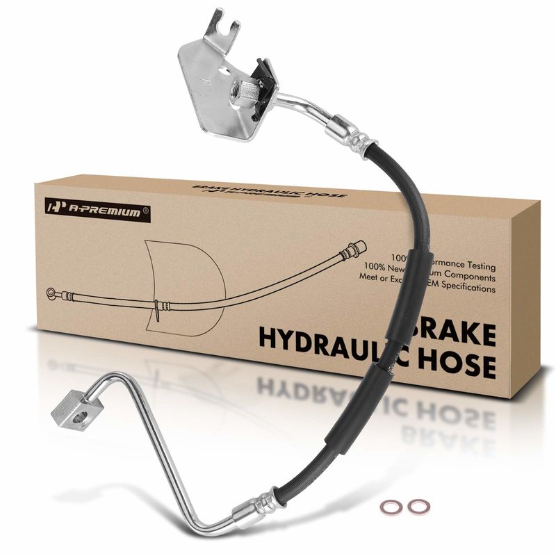 Front Passenger Brake Hydraulic Hose for Ford Five Hundred Freestyle Mercury 3.0L