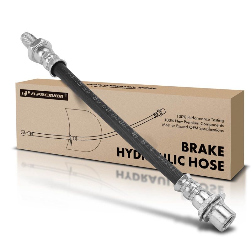 Rear Driver or Passenger Outer Brake Hydraulic Hose for Toyota Sienna 2004-2010