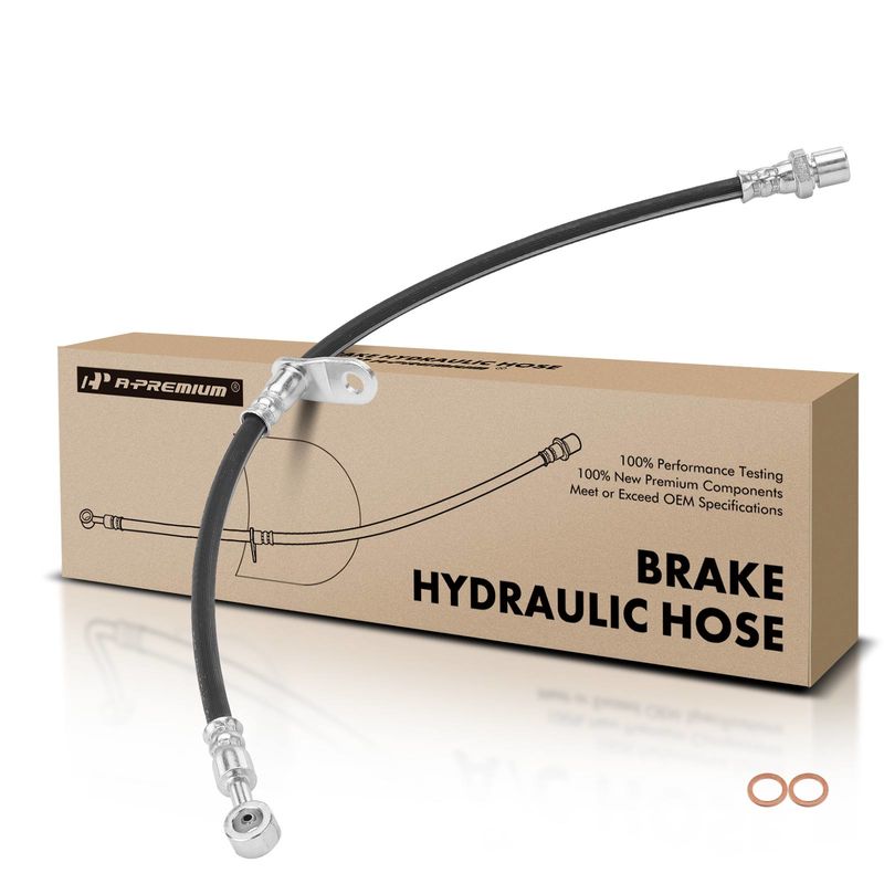 Rear Driver Brake Hydraulic Hose for Subaru Impreza WRX STI 2013-2014 H4 2.5L