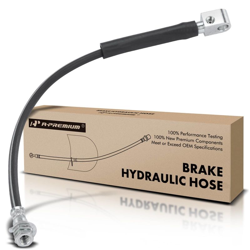 Rear Center Brake Hydraulic Hose for Ford F-150 1980-1991 F-250 F-350 Bronco