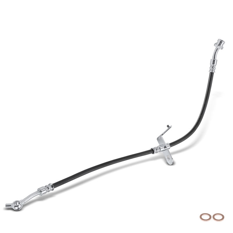 Front Driver Brake Hydraulic Hose for Hyundai Sonata 15-19 Kia Optima 17-20