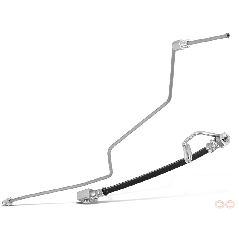 Rear Left Outer Brake Hydraulic Hose for Dodge Ram 4500 Ram 5500 2008-2010 Ram