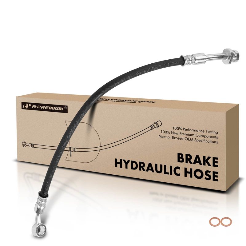 Front Passenger Brake Hydraulic Hose for Hyundai Santa Fe 10-12 Kia Sorento