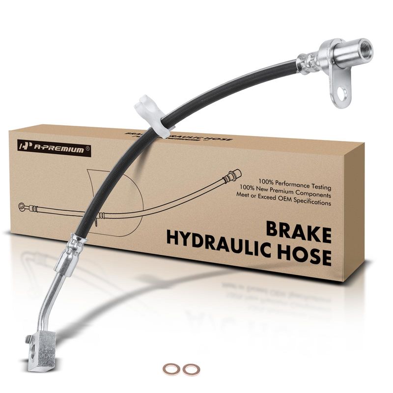 Front Driver Brake Hydraulic Hose for Dodge Ram 1500 Ram 1500 1500 Classic