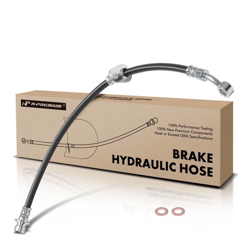 Front Passenger Brake Hydraulic Hose for Honda Odyssey 2011-2017 V6 3.5L