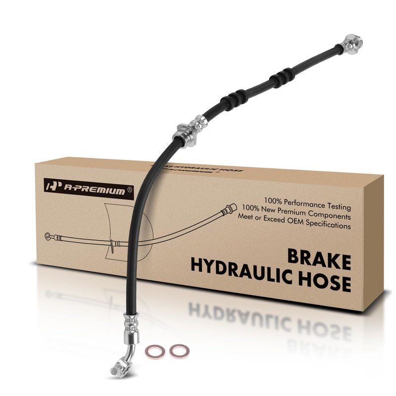 Front Driver Brake Hydraulic Hose for Nissan Altima 2006 Maxima INFINITI I30 I35