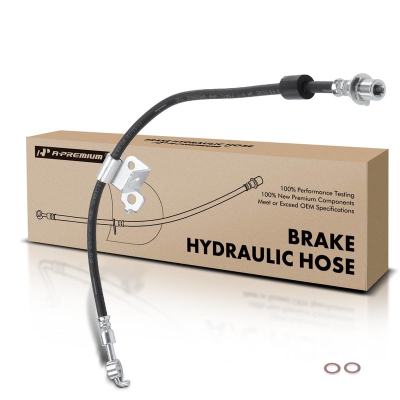 Front Driver Brake Hydraulic Hose for Ford F-150 SVT Raptor 2012-2014