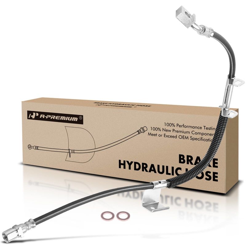 Front Passenger Brake Hydraulic Hose for Chevy Express 1500 2500 GMC Savana 1500