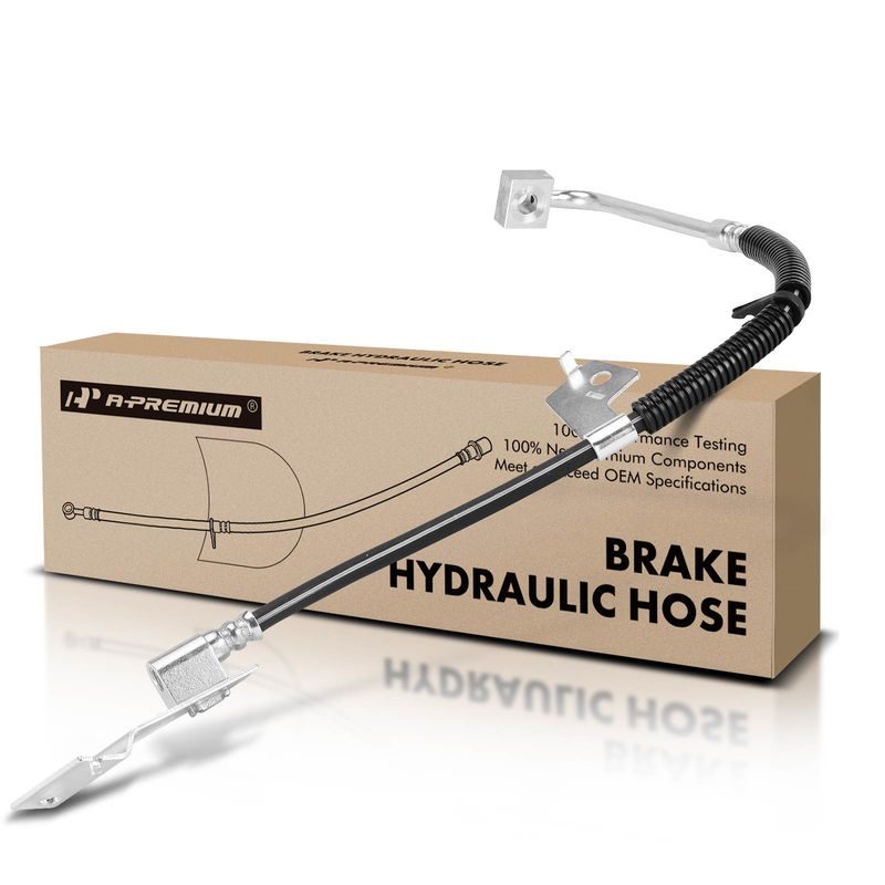 Front Passenger Brake Hydraulic Hose for Dodge Ram 1500 Van 2003 3.9L 5.2L 5.9L