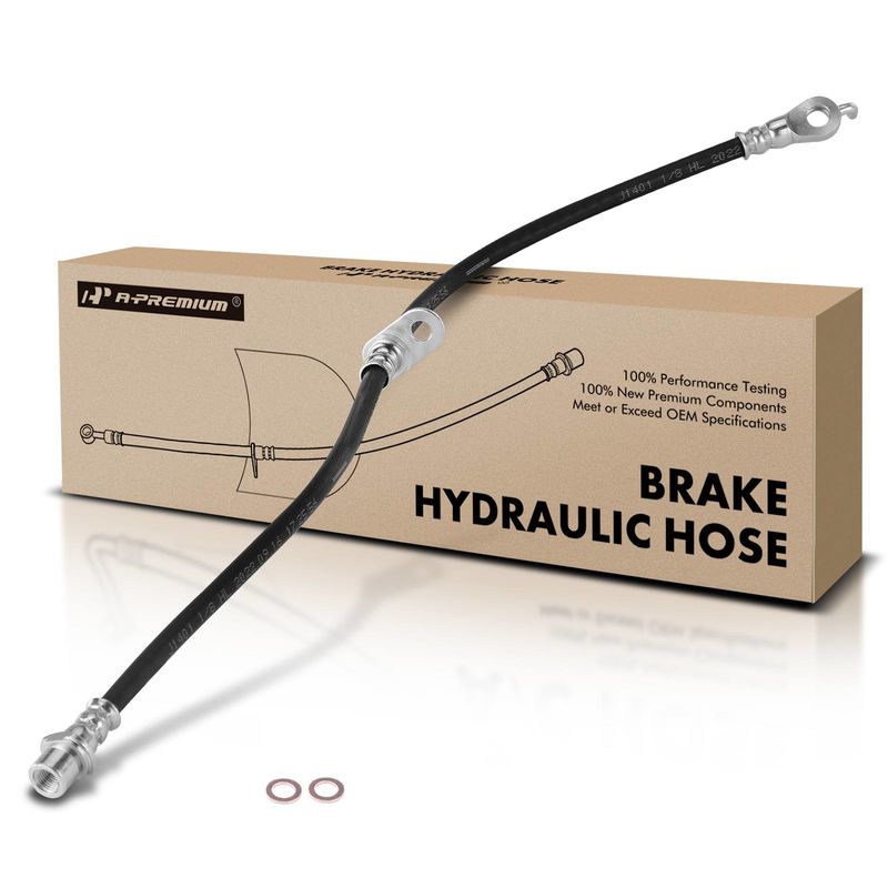 Front Driver Brake Hydraulic Hose for Toyota Corolla 2003-2008 Prius 2004-2009