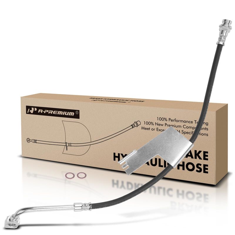 Front Driver Brake Hydraulic Hose for Chevrolet GMC C3500 1990-2000 with DRW