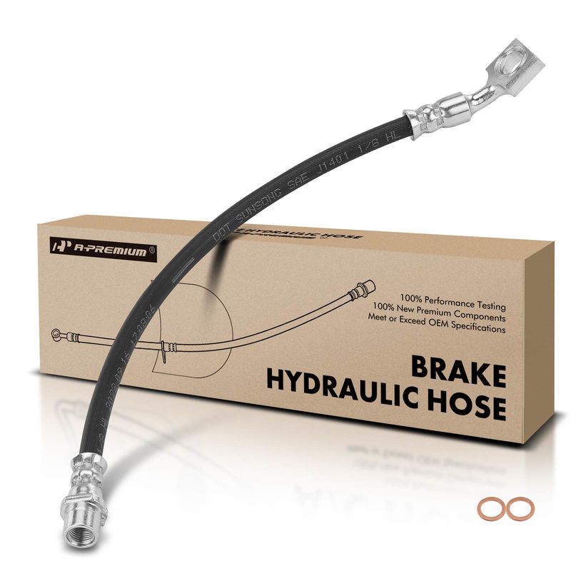 Rear Driver or Passenger Brake Hydraulic Hose for Saab 9-3 2003-2007