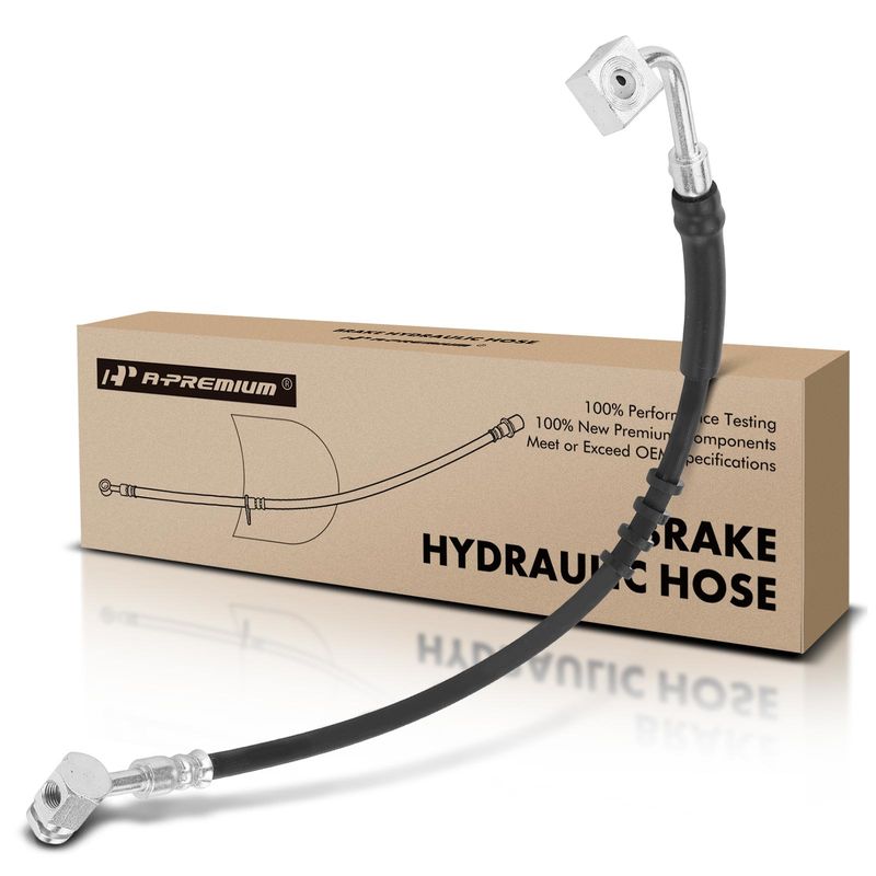 Front Driver Brake Hydraulic Hose for Ford F-150 2000 E-250 E-350 Econoline