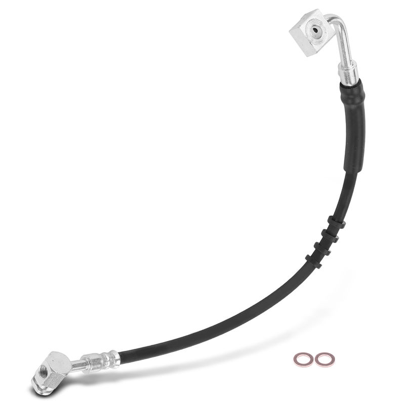 Front Driver Brake Hydraulic Hose for Ford F-150 2000 E-250 E-350 Econoline