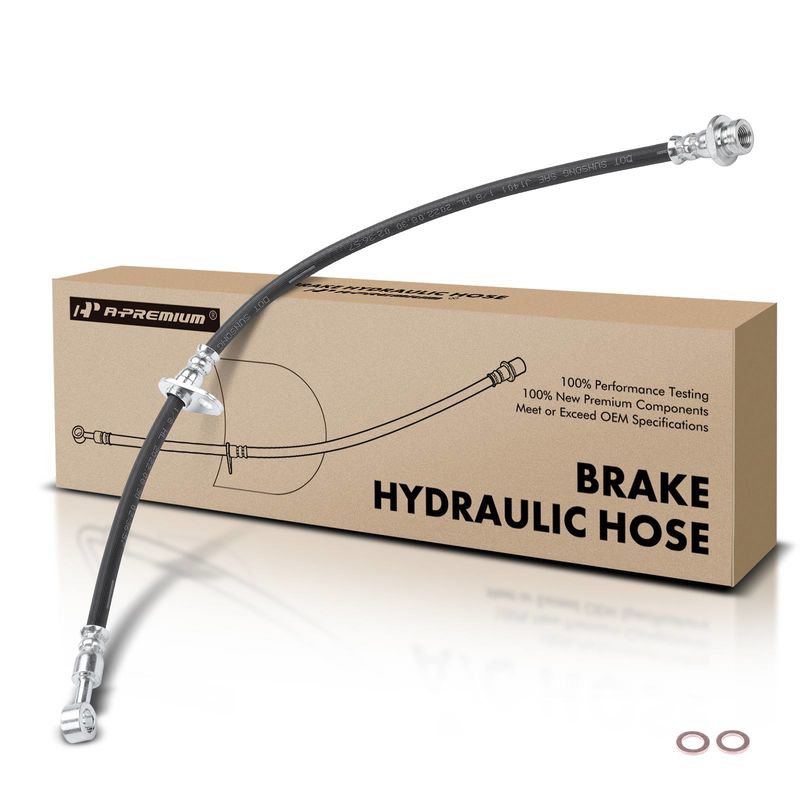 Front Driver Brake Hydraulic Hose with Bracket for Suzuki Grand Vitara 2008-2012