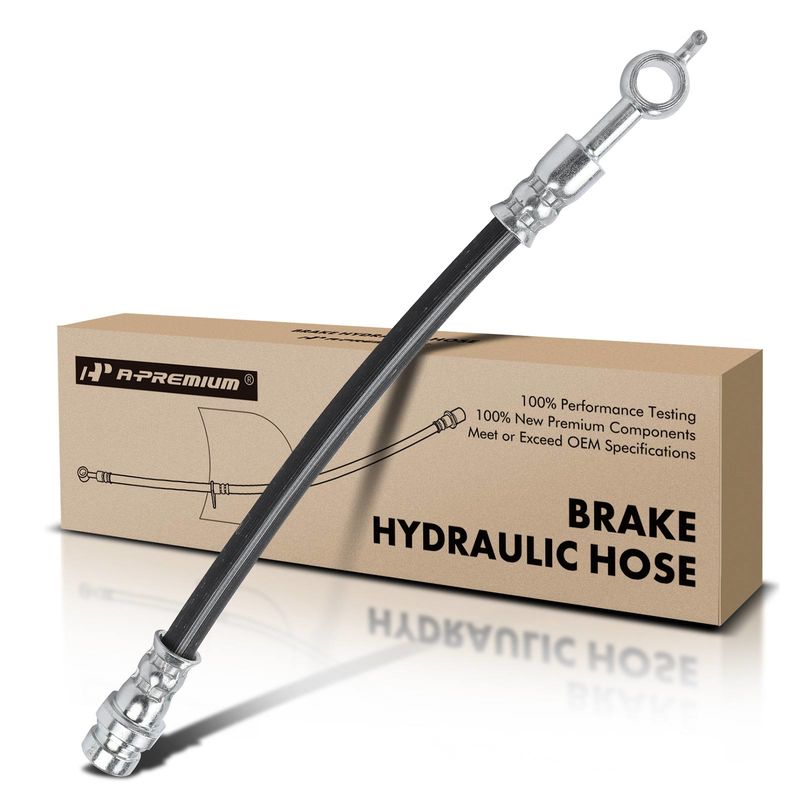 Front Left or Right Outer Brake Hydraulic Hose for Kia Spectra 2004-2009 Spectra5