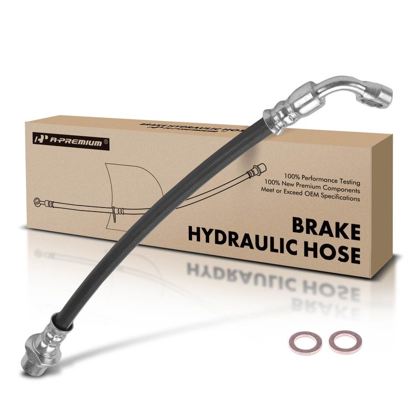 Rear Left Outer Brake Hydraulic Hose for Toyota Sequoia 2001-2007 V8 4.7L