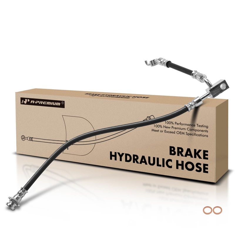 Front Passenger Brake Hydraulic Hose for INFINITI QX56 Nissan Armada Titan 5.6L